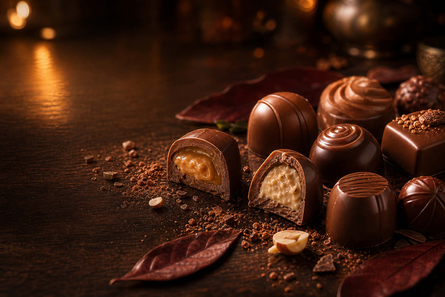 Barras e chocolates especiais